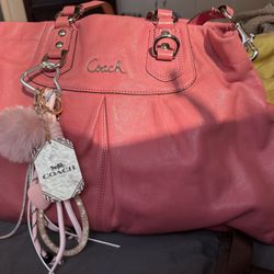 Vintage Coach Handbag With Cross Body Strap