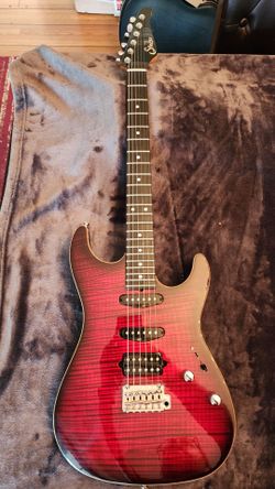 Suhr Electric Guitar 2010 - Chilli Pepper Red Burst