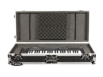 Open Box: Odyssey FZKB49W Universal Dj Case for 49 Note Keyboard