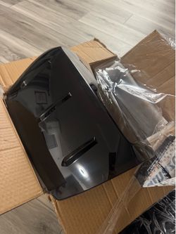 Smoked Full LED Tail Lights Compatible with 2014-2019 Chevy Silverado 1HD 3500HD, 2015-2019 GMC Sierra 3500HD Dually, Only fit Models without