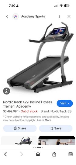 High-end Nordic Track with iFit hundreds of custom international routines