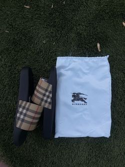 Burberry slides