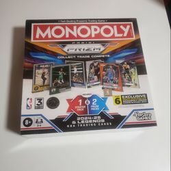 Monopoly Panini Prizm NBA 3rd Edition Board Game (2024-2025)