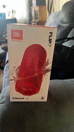 JBL Flip 7 Bluetooth Speaker Red