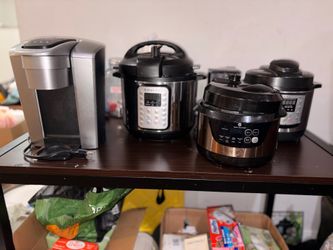 Kitchen Appliance Clearance Lot - Instant Pots & Keurig Coffee Maker