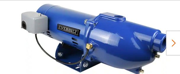 everbilt professional convertible jet pump 3/4 open box