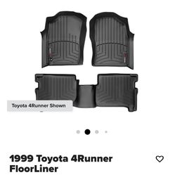 1999 Toyota 4Runner (Brand New) WeatherTech floor mats 