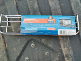 Chrome Spice Rack