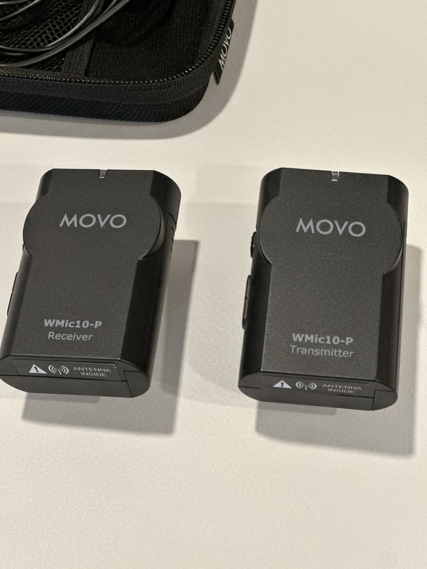 Movo WMIC10 2.4GHz Wireless Lavalier Microphone System for DSLR Cameras, iPhone, iPad, Android Smartphones, Camcorders (50-Foot Transmission Range)