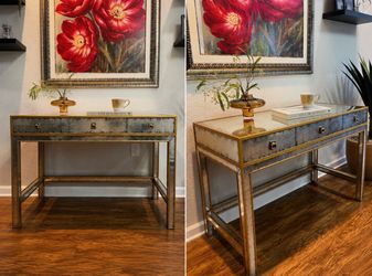 John-Richard Mirrored Writing Desk – Designer Piece