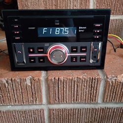 Double Din Size Car Stereo With Bluetooth USB Aux 