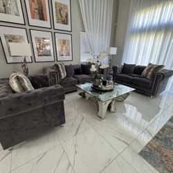 8 Piece Living Room Set