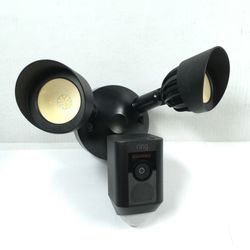 Ring Floodlight Cam Wired w/ Motion-Activated 1080P HD Video - Black (5AT3T2)