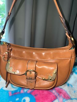 Light brown shoulder bag