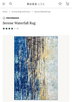 Ocean themed area rug