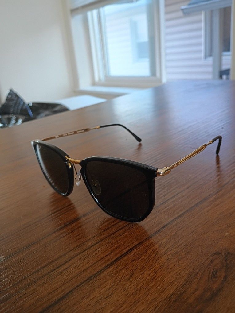 Ray Ban Black Gold Shine