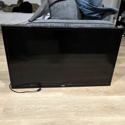 45 Inch RCA TV with Wall Mount Attached