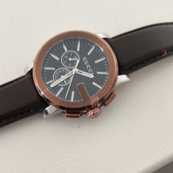 Gucci Brown Leather Strap