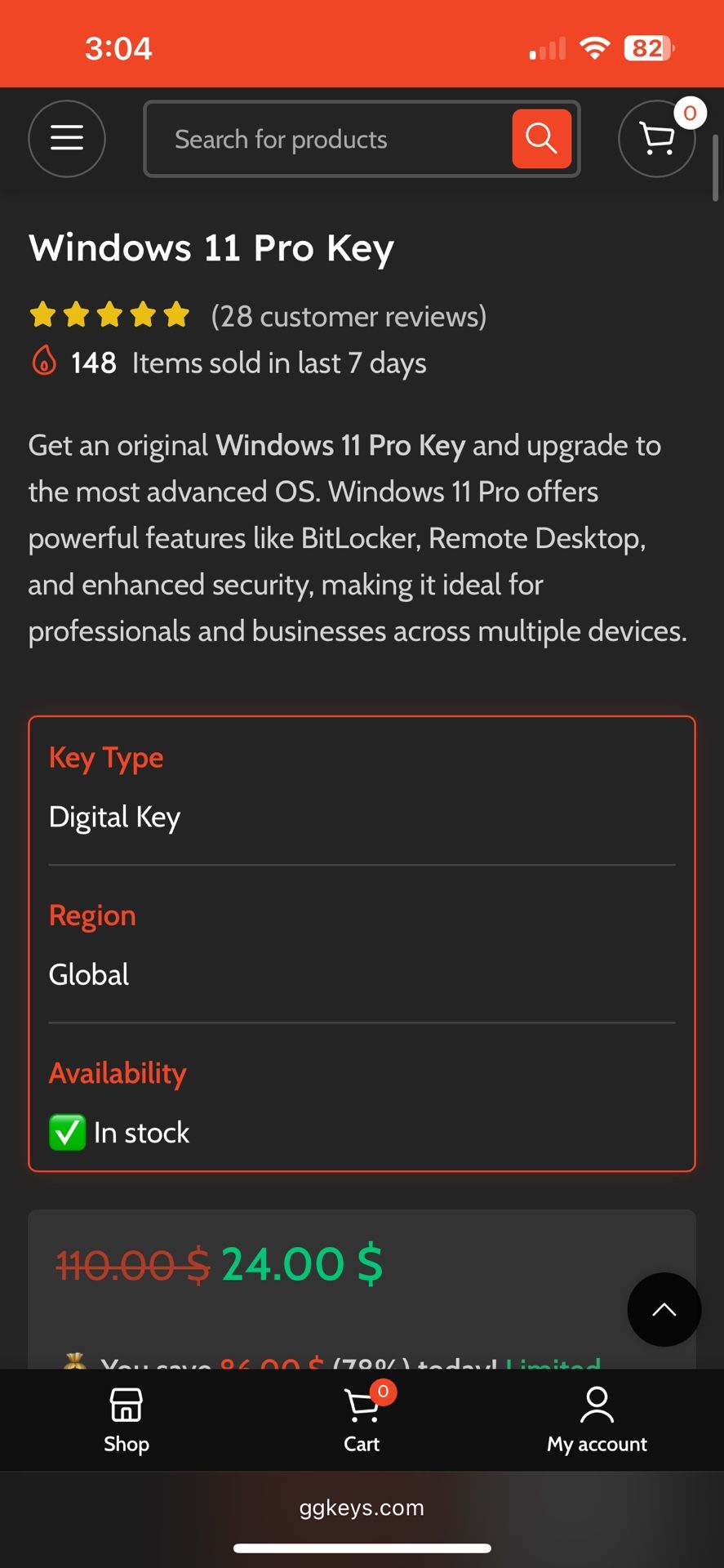 Windows 11 Pro Key