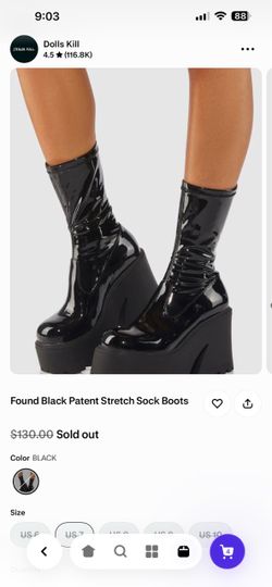 rave boots (dollskill)