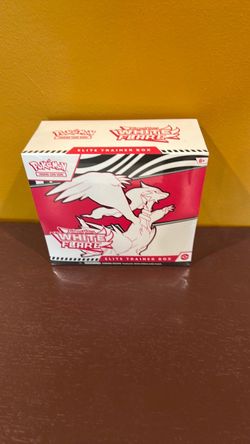 Pokemon Scarlet and Violet White Flare Elite Trainer Box