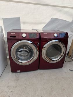 Samsung front load washer & dryer set-60 DAY WARRANTY 📍1008 US 92 SEFFNER FL 33584📍