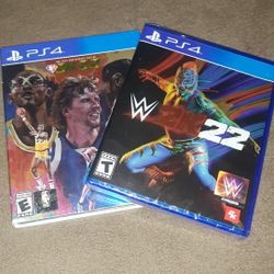 WWE 2K22 / NBA 2K22 75th Anniversary Legends Edition Limited Sport Bundle - PS4 