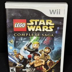 LEGO STARWARS The Complete Saga - Nintendo Wii - CIB