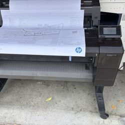 Hp Design Jet T930 Wide Format Printer:36inch Color And Black And White