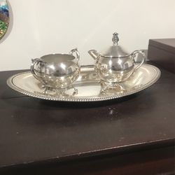 Sterling Silver Serving Antique