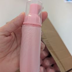 Lash shampoo empty bottles