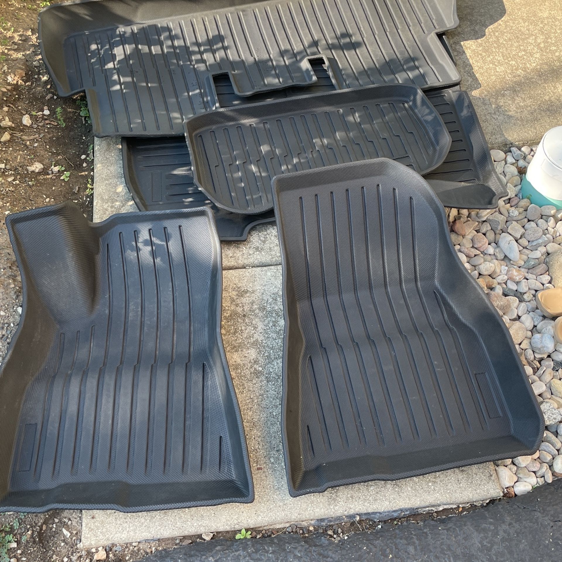 Floor, Trunk Frunk Mats Tesla Model 3