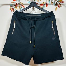 LOUIS VUITTON EMBROIDERED JERSEY SHORT ( LV COD. 1AFJGP ), NEW SEASON SS24 !!!