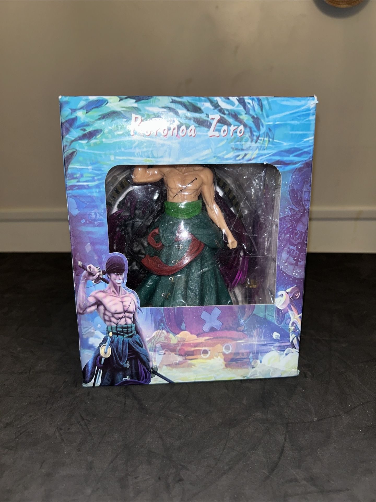 One Piece Roronoa Zoro Two Heads COLLECTIBLE STATUE Anime Action Figure