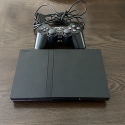 Sony PlayStation 2 Slim Bundle | Original Sony Controller & All Cables | Tested