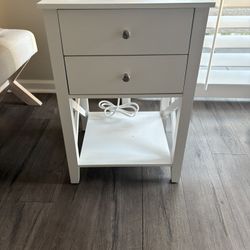 White Nightstand 