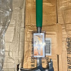 Stewart Steel frame Hammer Green Handle 