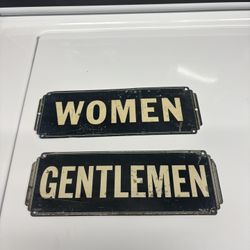 Men’s And Women’s Sign