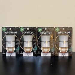 4pack Air Wick Fragance Infused Essential Oil Plug-in Advanced Warmer