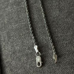 Thin Rope Chain (925 Silver)