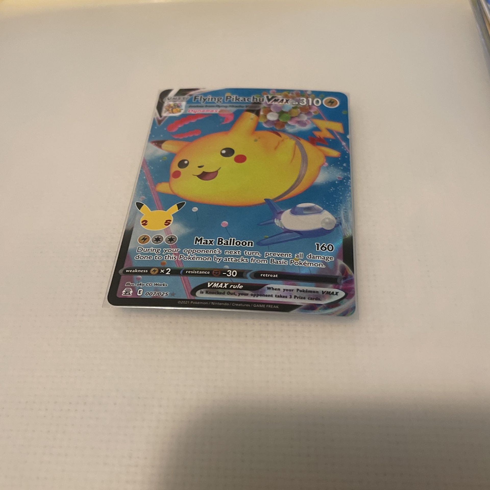 Pokémon Celebration Flying Pikachu Vmax 7/25
