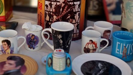 Elvis Presley Mug Cups Collection