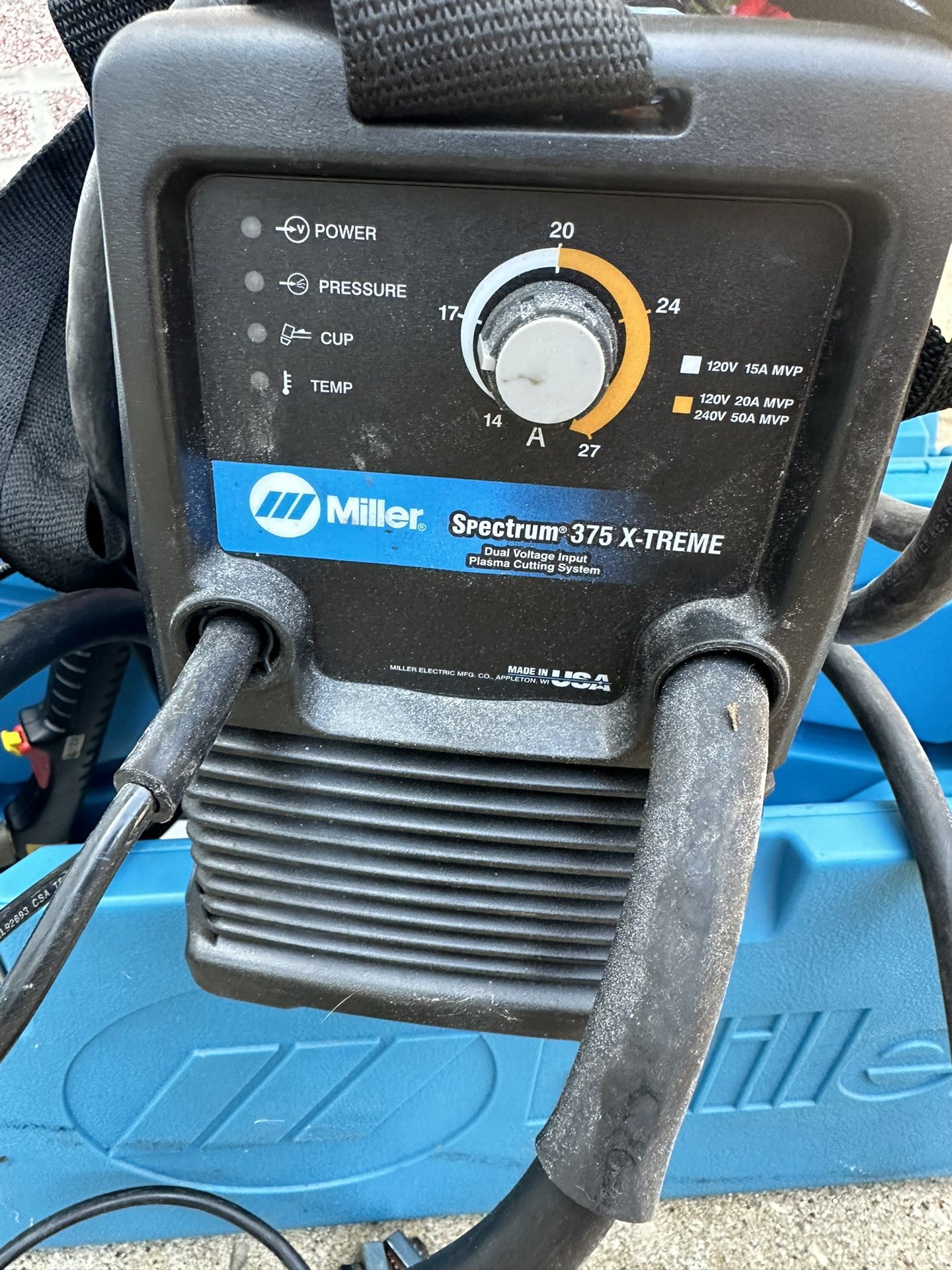 Miller Spectrum 375 XTREME Plasma Cutter w/XT30 Torch for Sale in