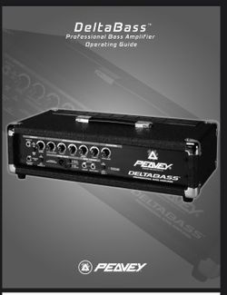 Peavey Deltabass 160w AmpHead for Sale in Queen Creek, AZ - OfferUp