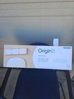 Origin21 Brighton LED Vanity Light Brushed Nickel