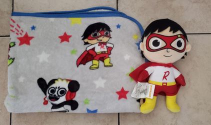 Ryan's World Blanket & Plush