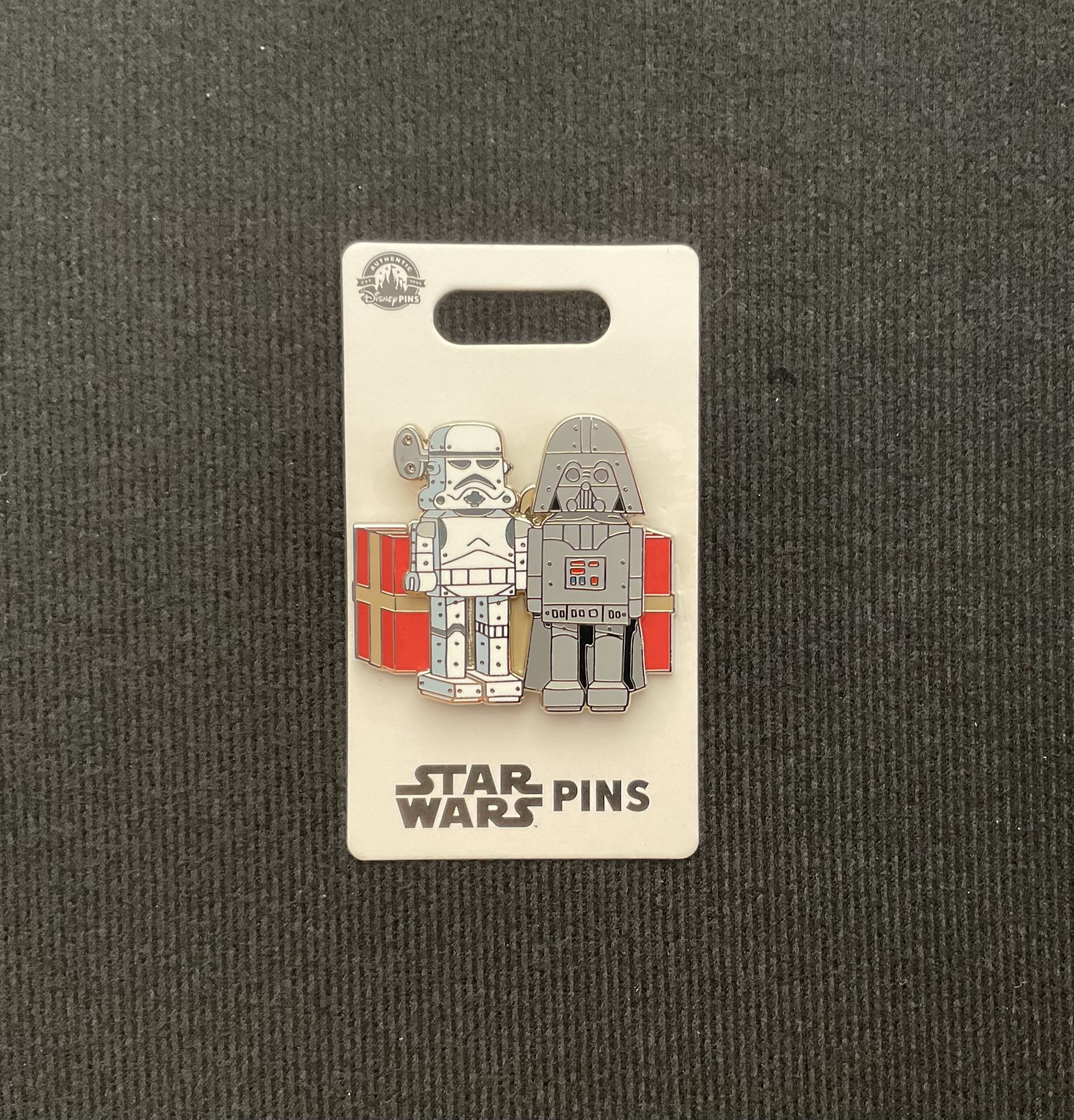 Disney Pins - Stormtrooper & Darth Vader