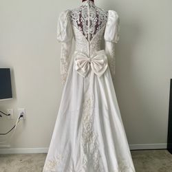 Vintage Victorian Wedding Dress