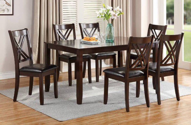 Dining Set Table 4 Chairs And 1 Bench