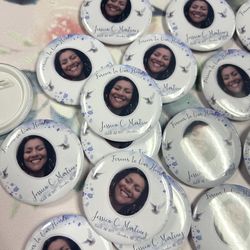 In Loving Memory Buttons